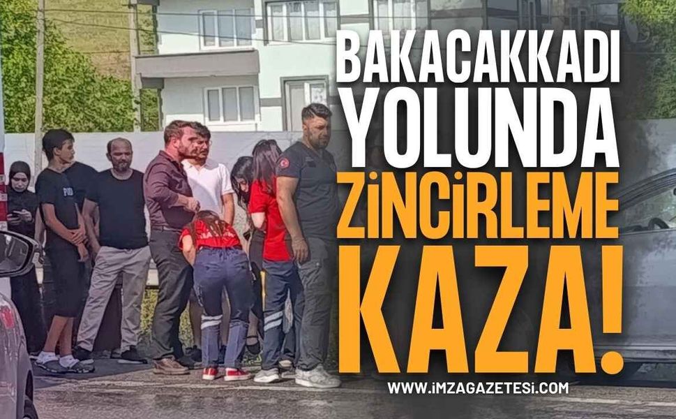 Zonguldak-Bakacakkadı Yolunda Zincirleme Kaza: 4 Araç Birbirine Girdi