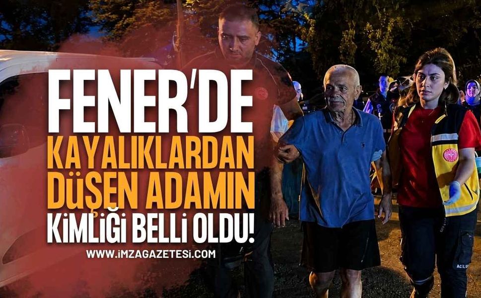 Zonguldak Fener’de Kayalıklardan Düşen Şahsın Kimliği Belli Oldu!
