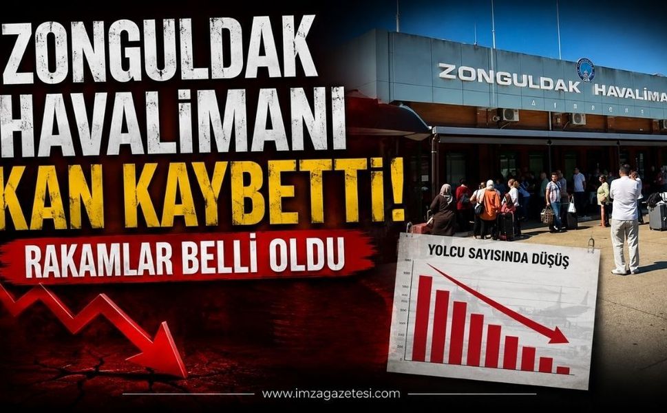 Zonguldak Havalimanı Kan Kaybetti! Rakamlar Belli Oldu