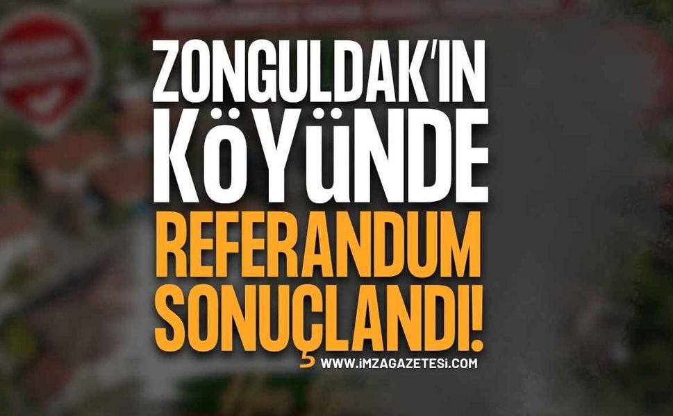 Zonguldak Mekekler Köyü Devrek'e Bağlanıyor!