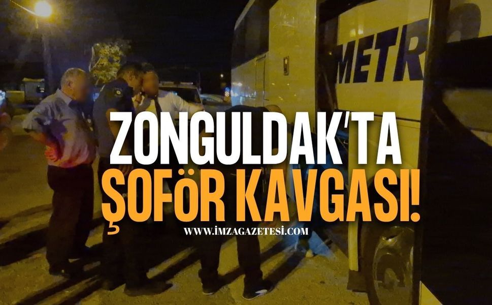 Zonguldak’ta Şoför Kavgası Bartın polisini alarma geçirdi!