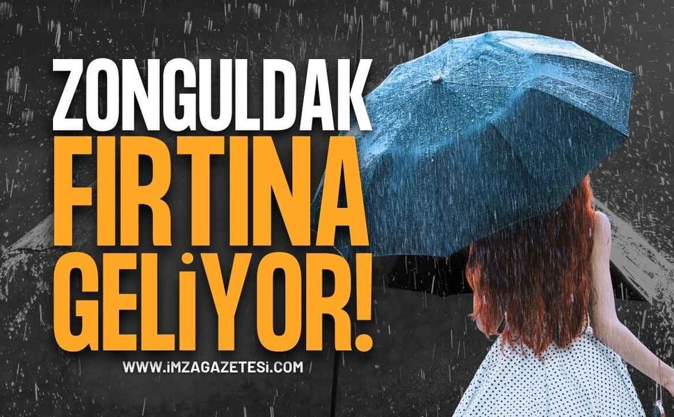 Zonguldak Şiddetli Yağmur Geliyor!