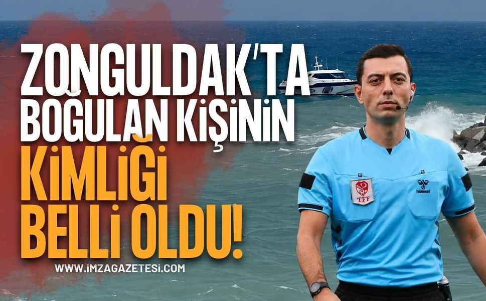Zonguldak Uzunkum'da Boğulan Şahsın Kimliği Belli Oldu: Futbol Hakemi Hayatını Kaybetti
