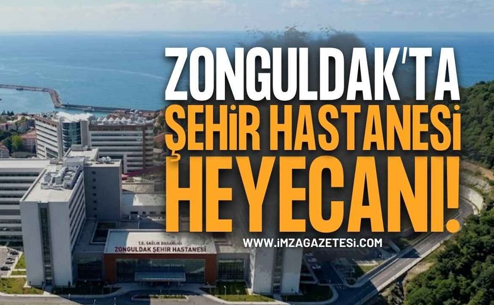 Zonguldak'ta Dev Sağlık Hamlesi: Şehir Hastanesi Projesi Kentte Büyük Heyecan Oluşturdu!
