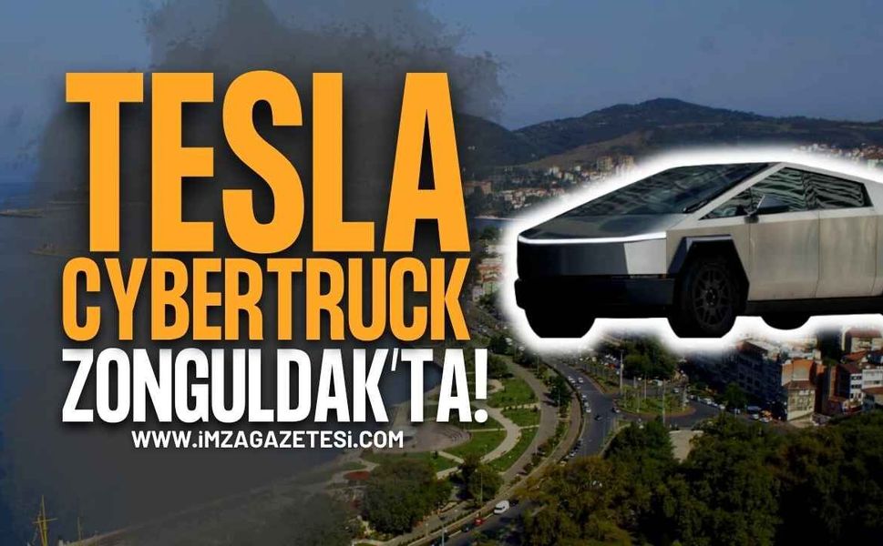 Zonguldak'ta Tesla Cybertruck Ereğli Yollarında Görüntülendi!