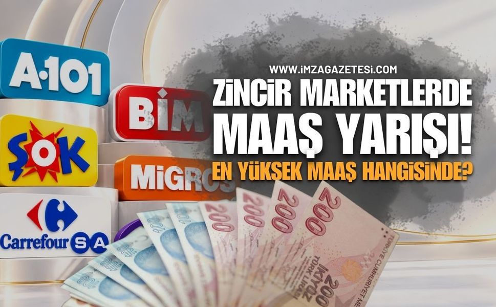 A101, BİM, ŞOK, Migros ve Gratis 2026 Maaşları! Rakamlar Şaşırttı