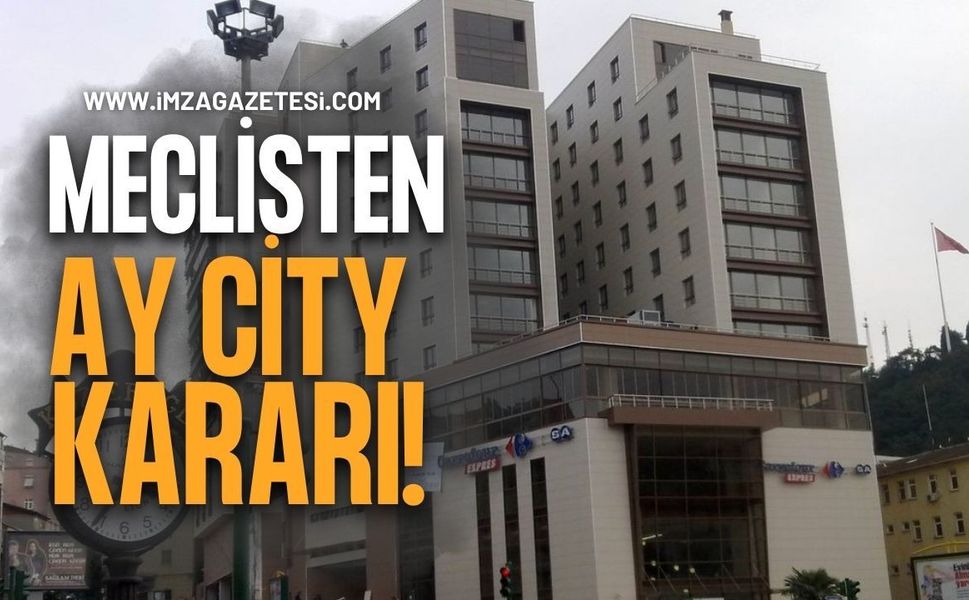 Zonguldak İl Genel Meclisi’nden Aycity Kararı!
