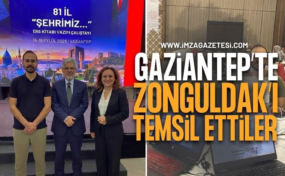 Gaziantep'te Zonguldak'ı Temsil Ettiler