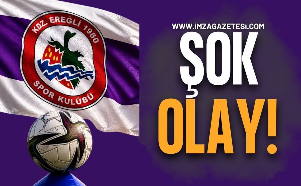 Kdz. Ereğli Belediyespor’da Şok Olay!