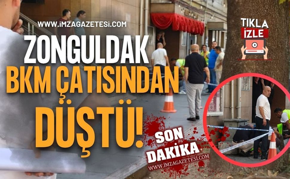 Zonguldak BKM Çatısından Düşen İşçi Ağır Yaralandı!