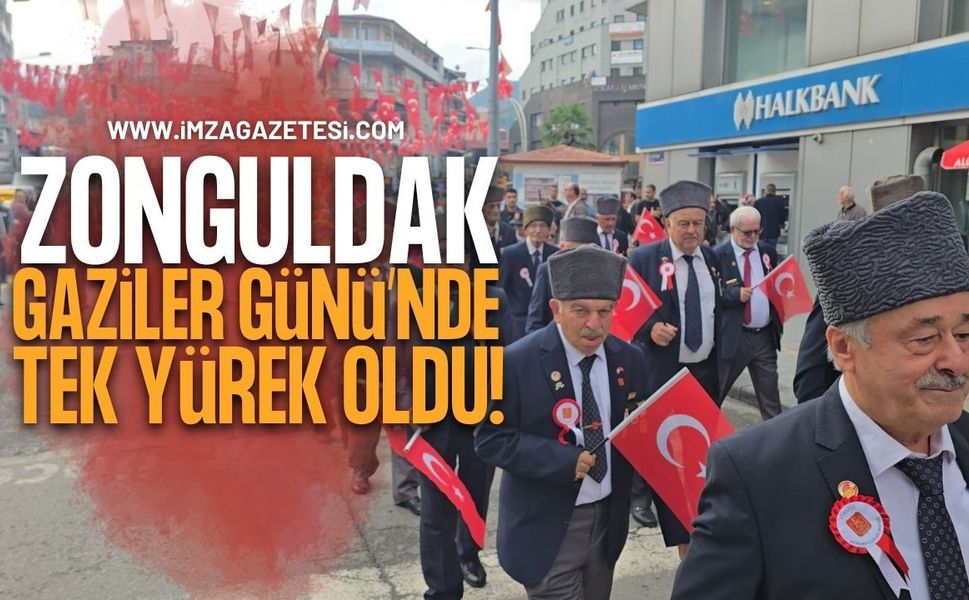 Zonguldak Gaziler Günü’nde Tek Yürek Oldu