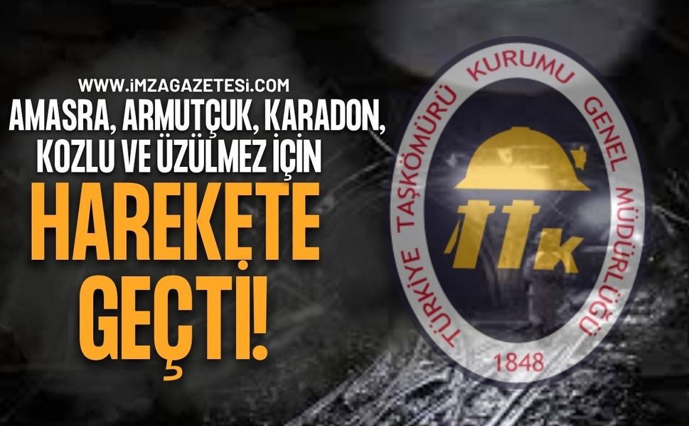 Zonguldak TTK'dan Amasra, Armutçuk, Karadon, Kozlu ve Üzülmez İçin Adım Attı!