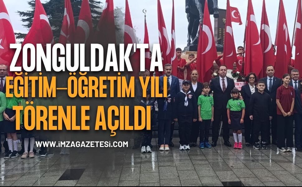 Zonguldak'ta Eğitim-Öğretim Yılı Törenle Açıldı