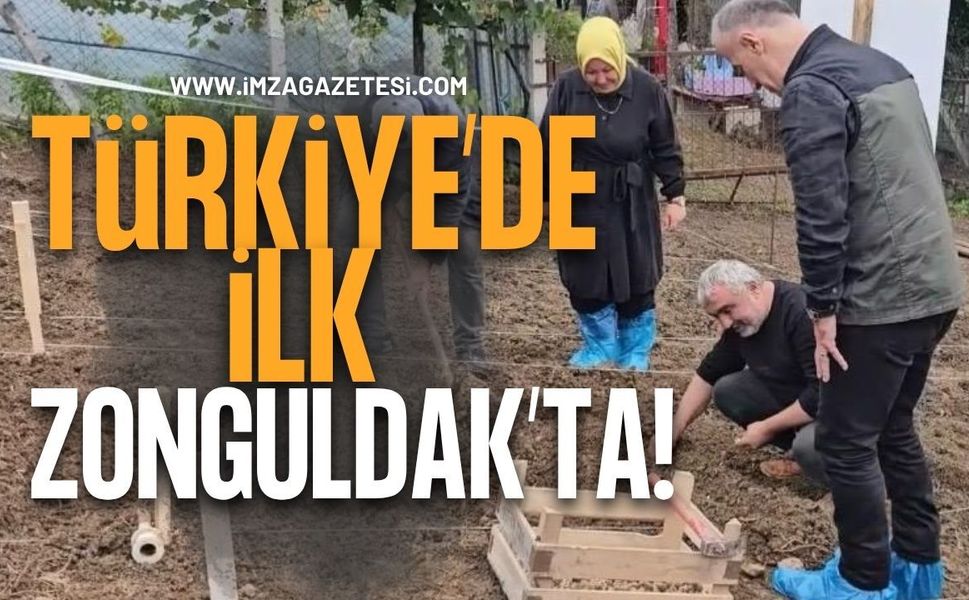 Türkiye’de İlk Zonguldak’ta!