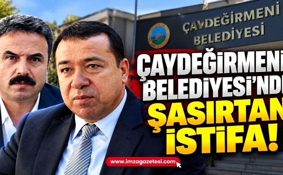 Çaydeğirmeni Belediyesi'nde Şaşırtan İstifa