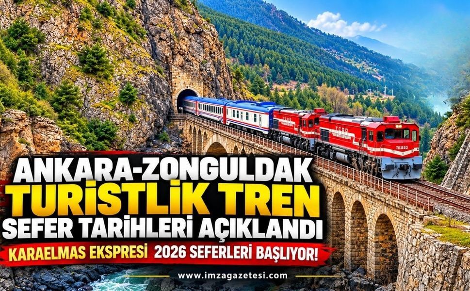 Karaelmas Ekspresi 2026 Seferleri Başlıyor: Ankara-Zonguldak Turistlik Tren Sefer Tarihleri Açıklandı