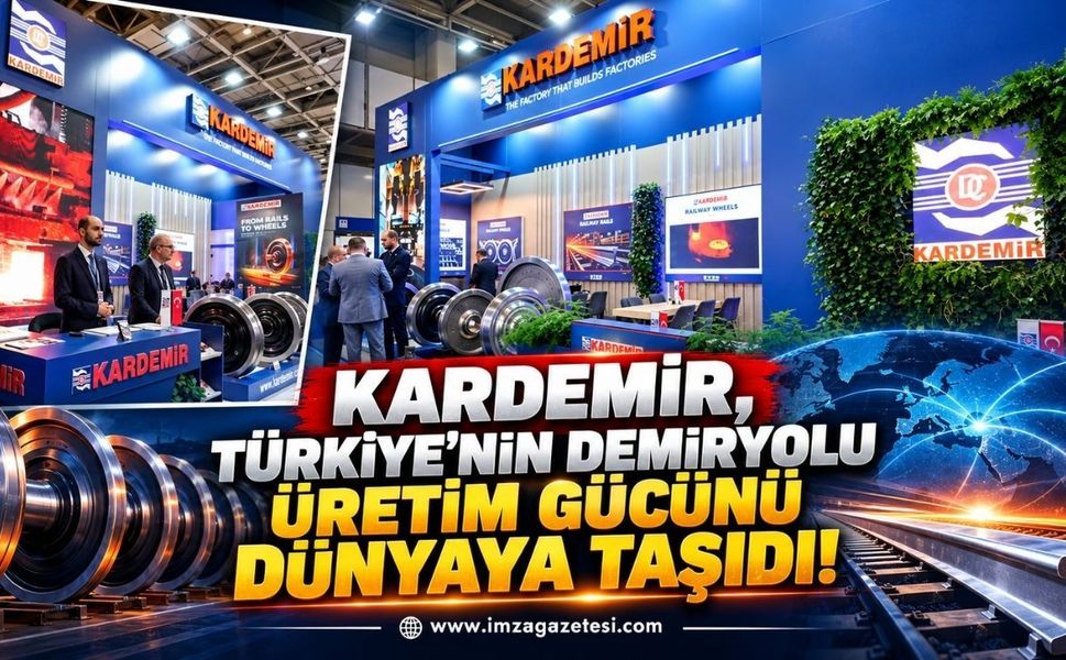 KARDEMİR, Türkiye’nin Demiryolu Üretim Gücünü Dünyaya Taşıdı