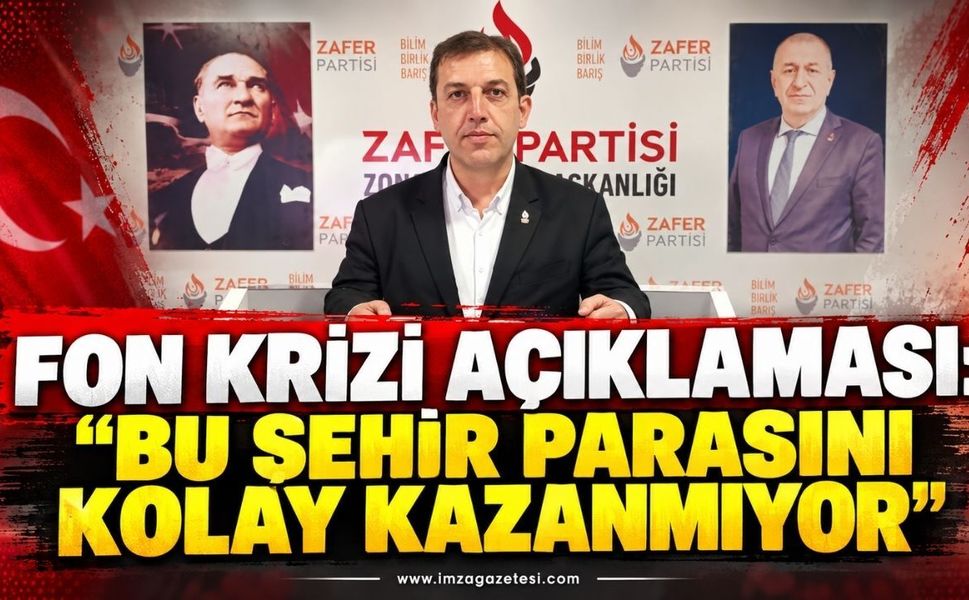 Zafer Partisi Zonguldak İl Başkanı Oğuzhan Turhan’dan Fon Krizi Açıklaması: "Bu Şehir Parasını Kolay Kazanmıyor"