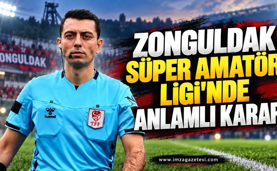 Zonguldak Süper Amatör Ligi’nde Anlamlı Karar: Yeni Sezonun Adı Hakan Ergin Oldu