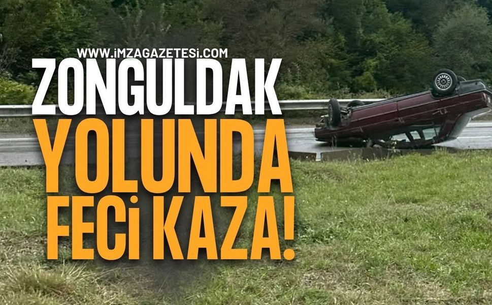 Zonguldak Yolunda Feci Kaza