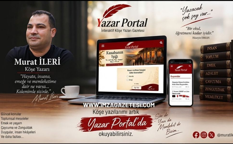 Zonguldaklı Gazeteci Murat İleri, Türkiye’nin Yazarları Arasında Yerini Aldı