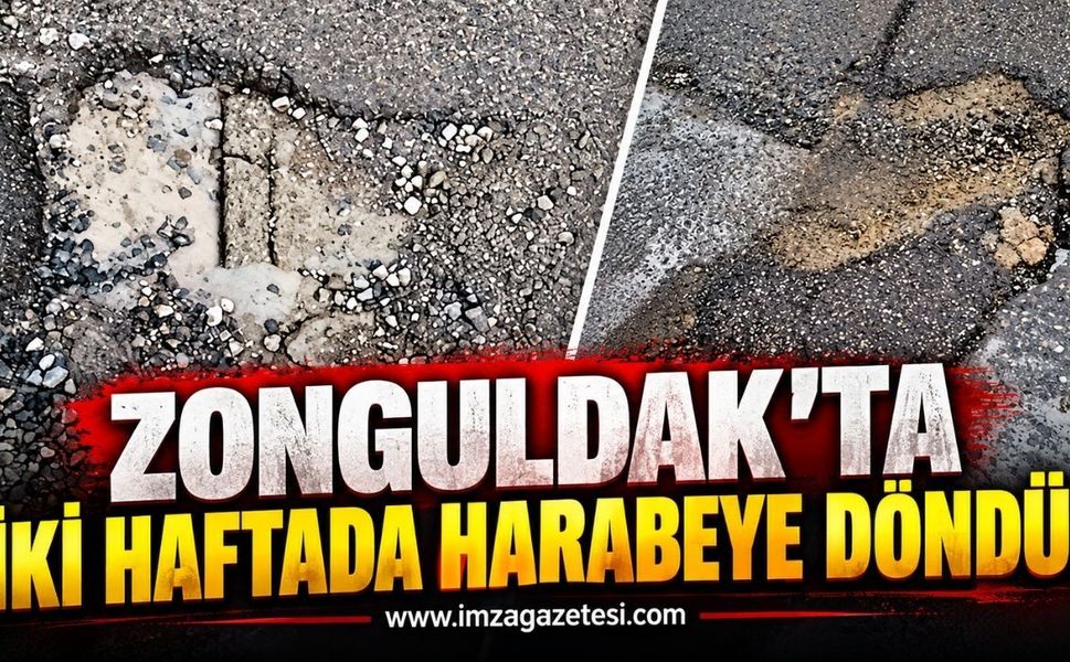 Zonguldak'ta ​İki Haftada Harabeye Döndü