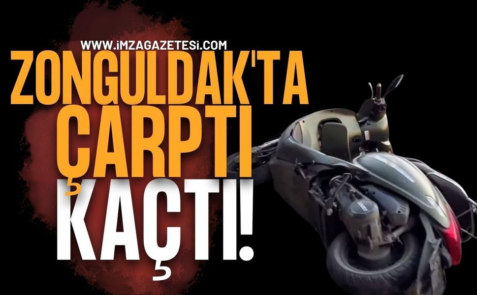 Zonguldak'ta Motosiklet Sürücülerine Çarptı Kaçtı