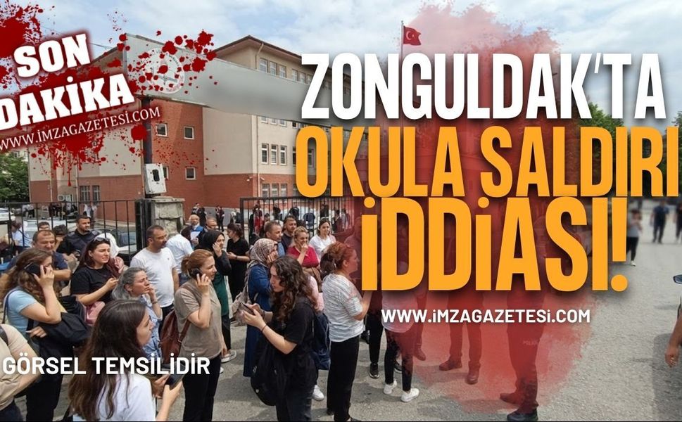 Zonguldak'ta Okula Saldırı İddiası