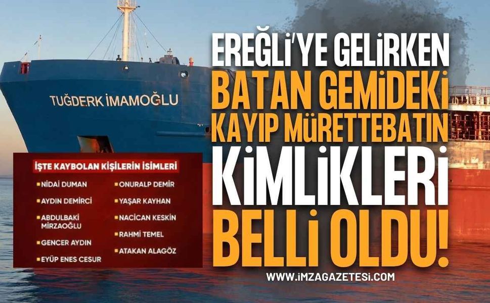 Marmara Denizi'nde Korkutan Gemi Kazası: 10 Mürettebattan Haber Alınamıyor! İşte Kayıp İsimler...