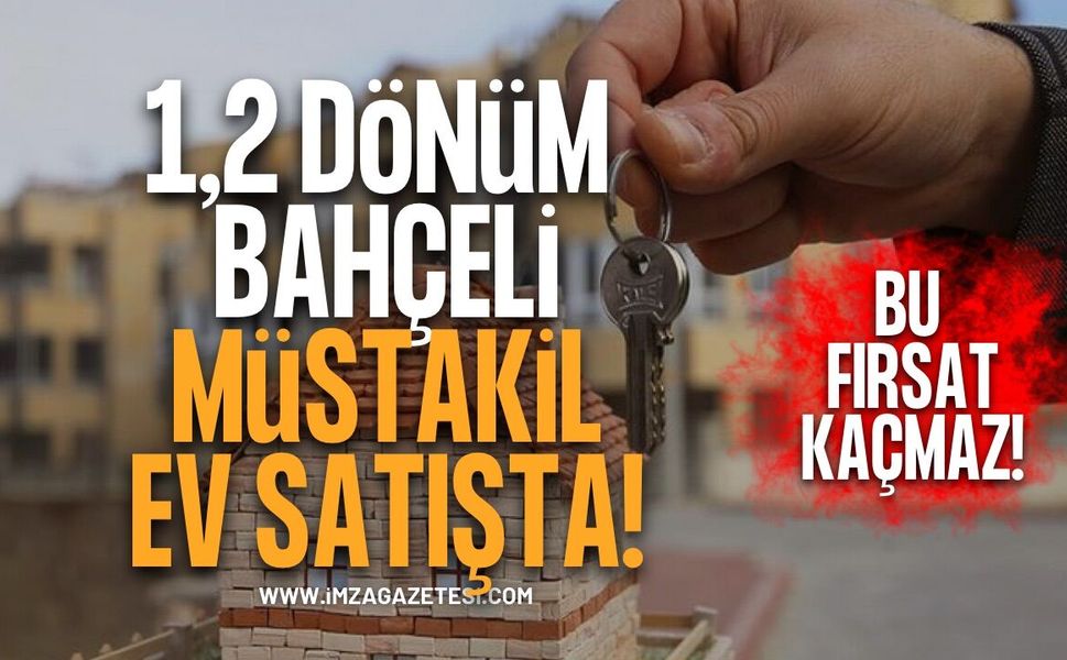 Devrek’te Gayrimenkul Fırsatı. 1,2 Dönüm Bahçeli Müstakil Ev Satışta