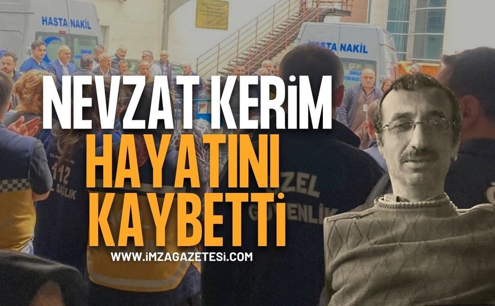 Atatürk Devlet Hastanesi Camiasının Acı Günü. Nevzat Kerim Hayatını Kaybetti