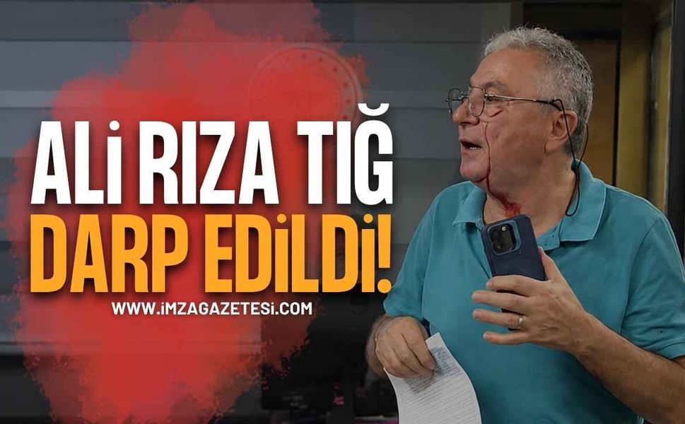 Pusula Gazetesi Sahibi Ali Rıza Tığ Darp Edildi