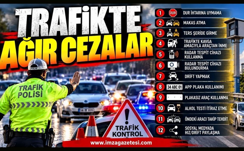 Trafikte Yeni Dönem. Bu Hataların Bedeli Ağır