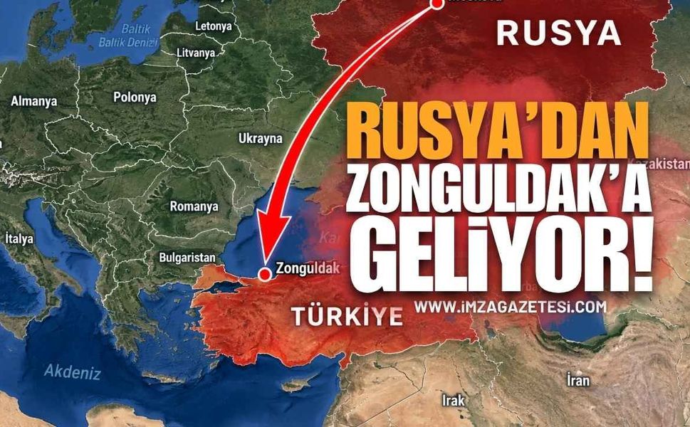 Uyarı Verildi: Rusya Üzerinden Zonguldak'a Geliyor