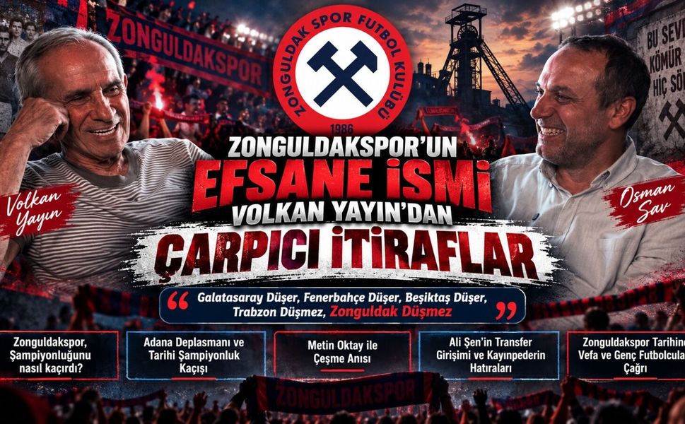 Zonguldakspor'un Efsanesi Volkan Yayın'dan Çarpıcı İtiraflar| Zonguldakspor, Şampiyonluğu Nasıl kaçırdı?