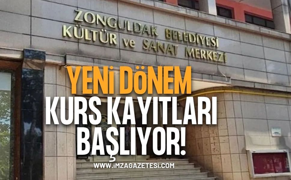 Sanatın Kalbi BKM’de Atıyor: Zonguldak’ta Yeni Dönem Kurs Kayıtları Başlıyor