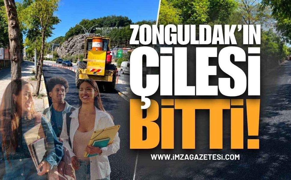 Zonguldak Bülent Ecevit Üniversitesi Yolunda Asfalt Mesaisi: Ulaşım Çilesi Bitti!