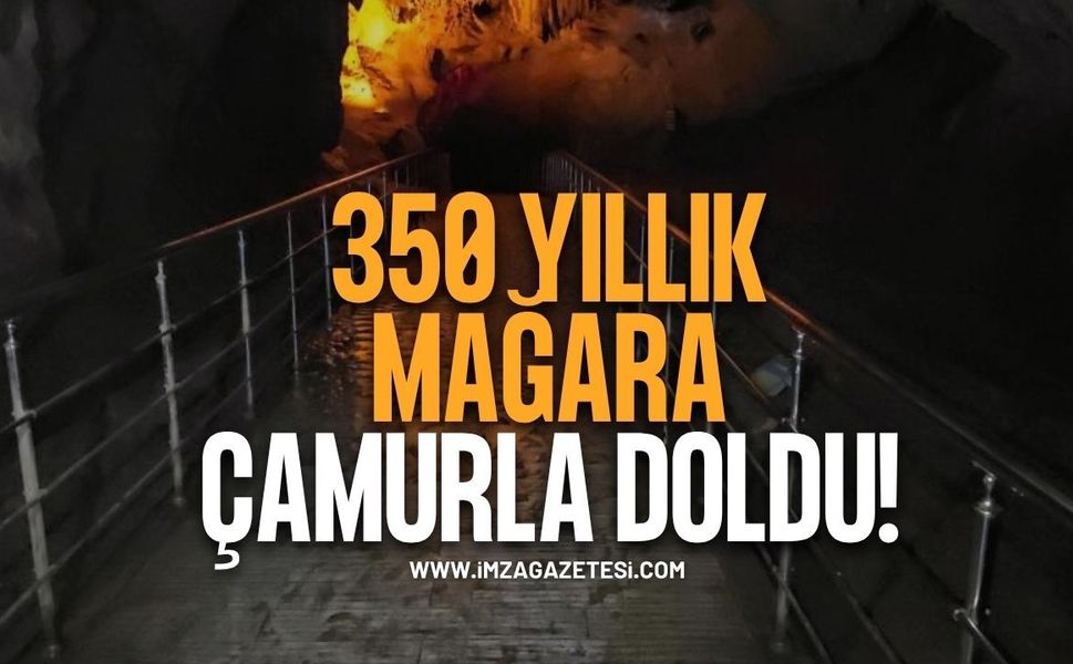 Zonguldak’ta 350 Milyon Yıllık Gökgöl Mağarası Çamurla Doldu!