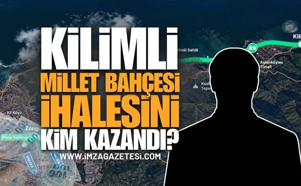 Zonguldak Kilimli'deki Millet Bahçesi İhalesini MHP Eski İl Başkanı Mustafa Öztürk Kazandı