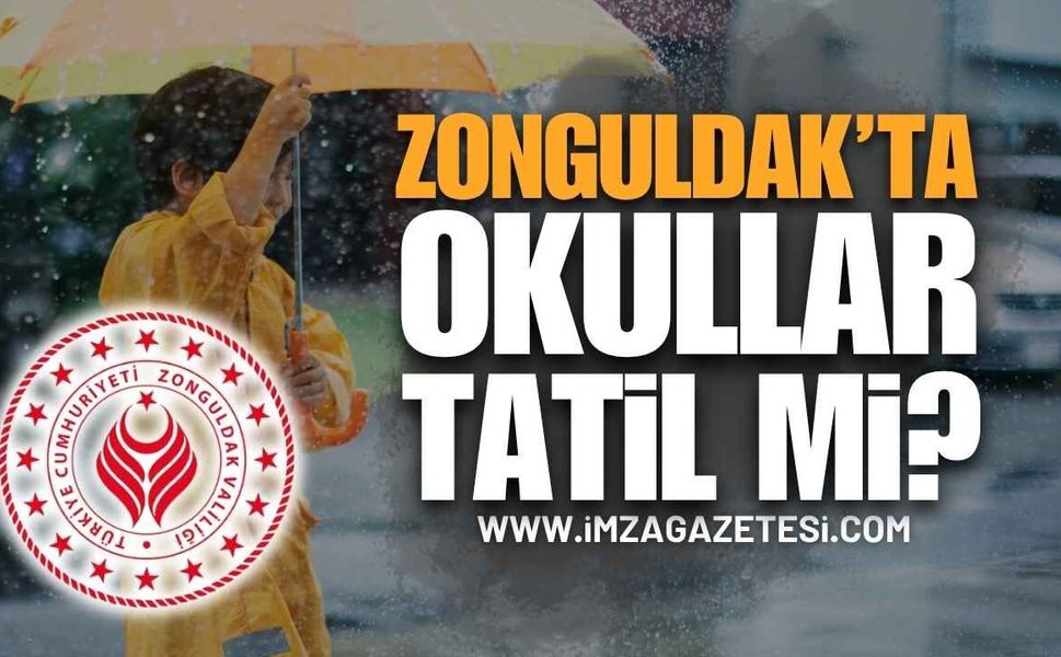 Zonguldak Valiliği Uyarmıştı: Zonguldak'ta Okullar Tatil Mi?