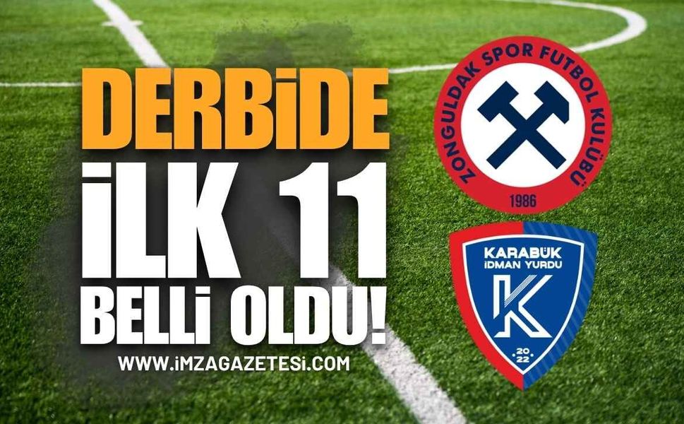Zonguldakspor, Karabük İdman Yurdu'nu Ağırlıyor: İlk 11'ler Belli Oldu