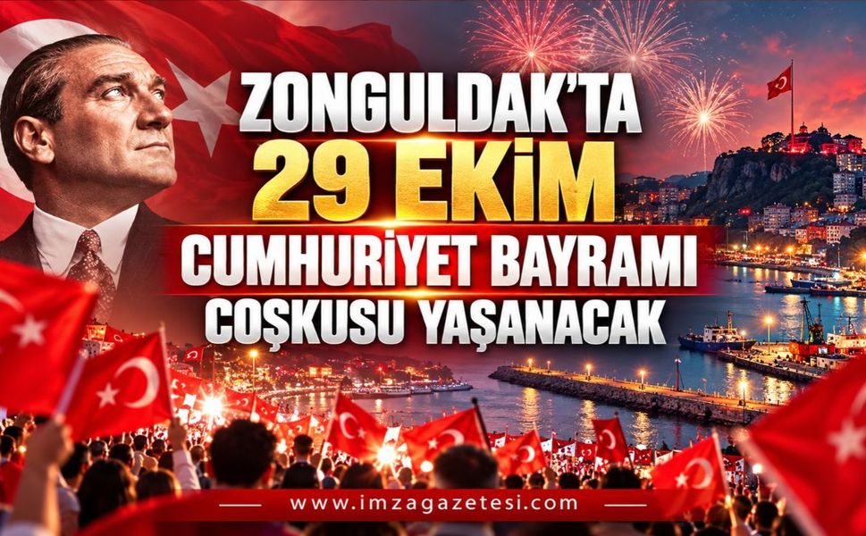 Zonguldak'ta 29 Ekim Cumhuriyet Bayramı Coşkusu Yaşanacak