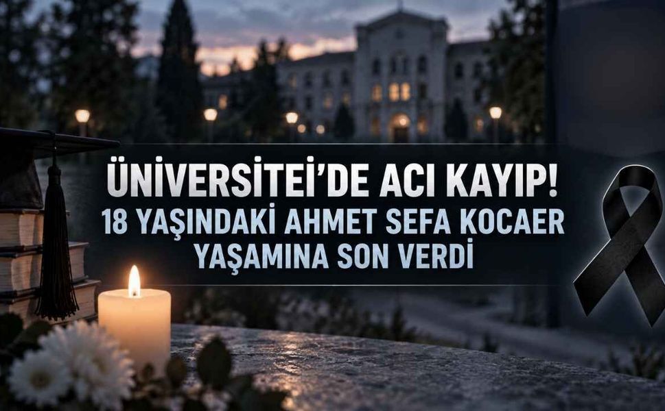 Üniversitei’de Acı Kayıp! 18 Yaşındaki Ahmet Sefa Kocaer Yaşamına Son Verdi