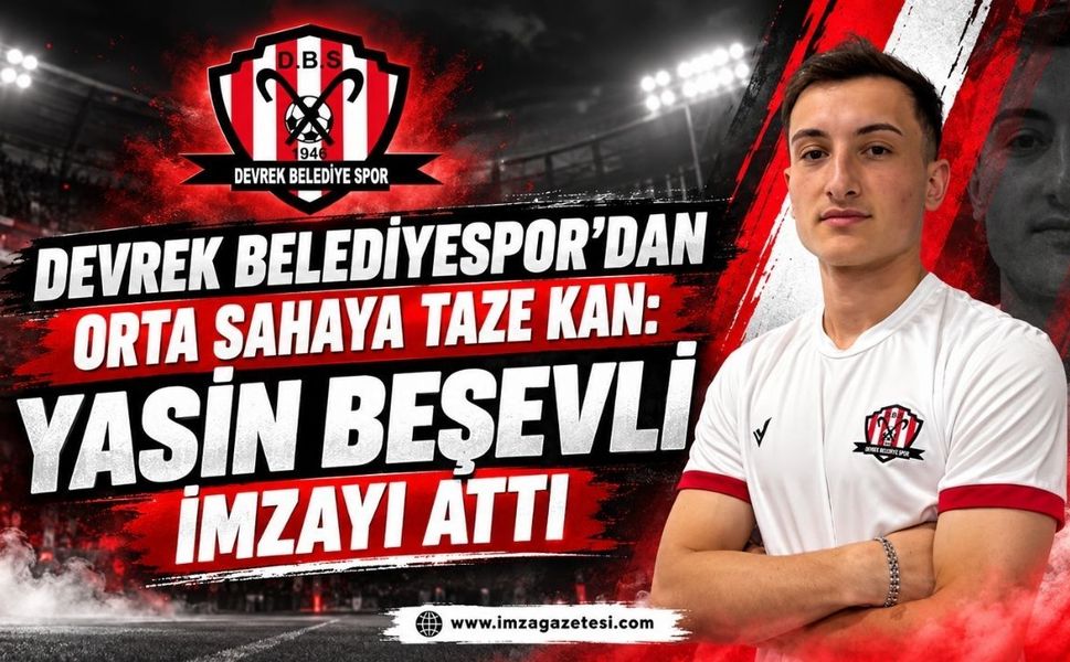 Devrek Belediyespor'dan Orta Sahaya Taze Kan: Yasin Beşevli İmzayı Attı