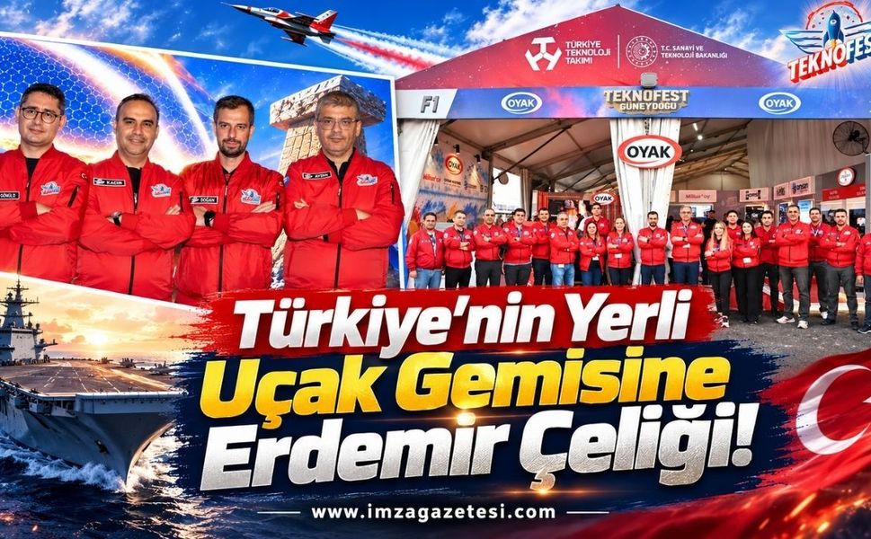 Türkiye’nin Yerli Uçak Gemisine Erdemir Çeliği!