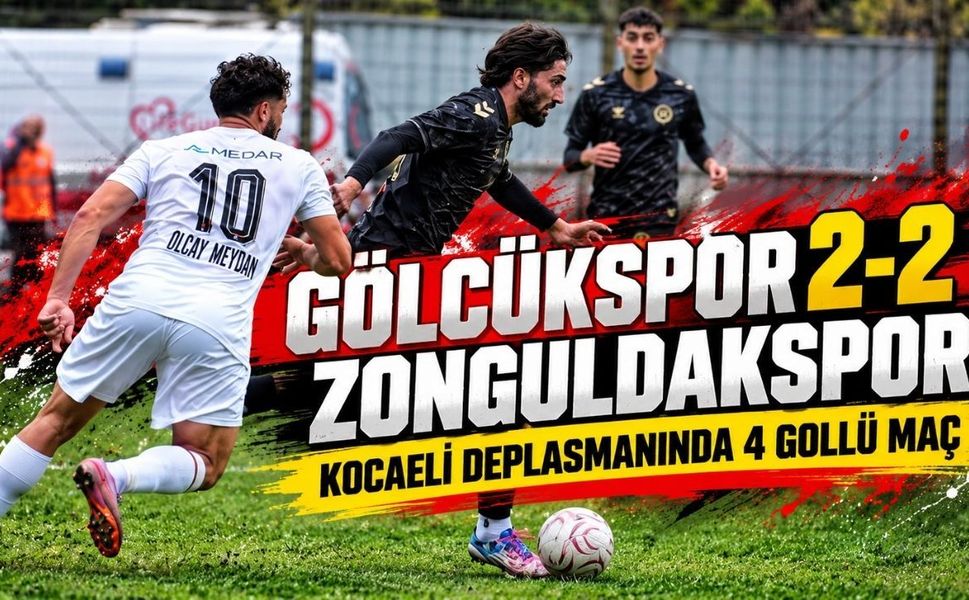 Gölcükspor 2-2 Zonguldakspor! Kocaeli Deplasmanında 4 Gollü Maç