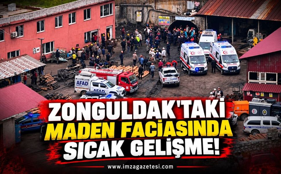 Zonguldak'taki Maden Faciasında Sıcak Gelişme
