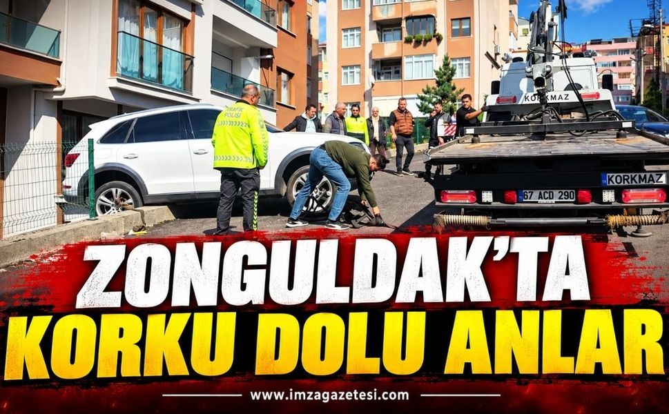 Zonguldak'ta Korku Dolu Anlar
