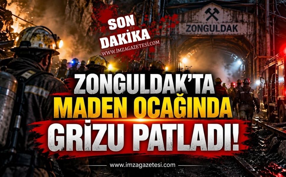 Zonguldak'ta Maden Ocağında Grizu Patladı!
