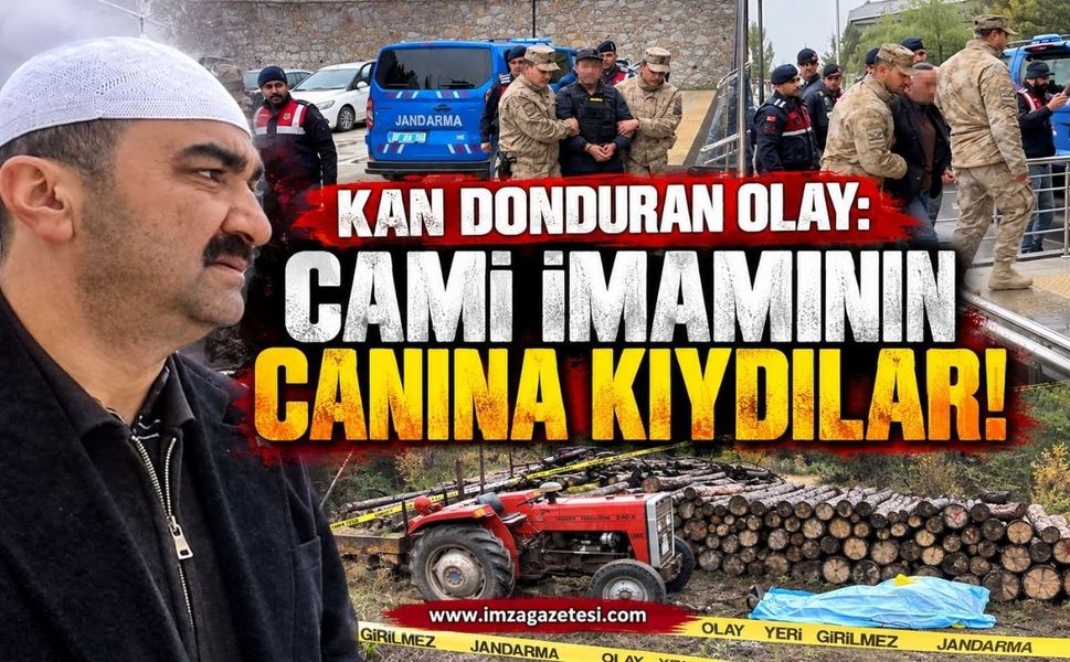 Kan Donduran Olay: Cami İmamının Canına Kıydılar